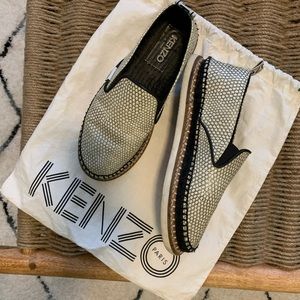 Kenzo Paris sting ray inspired espadrilles